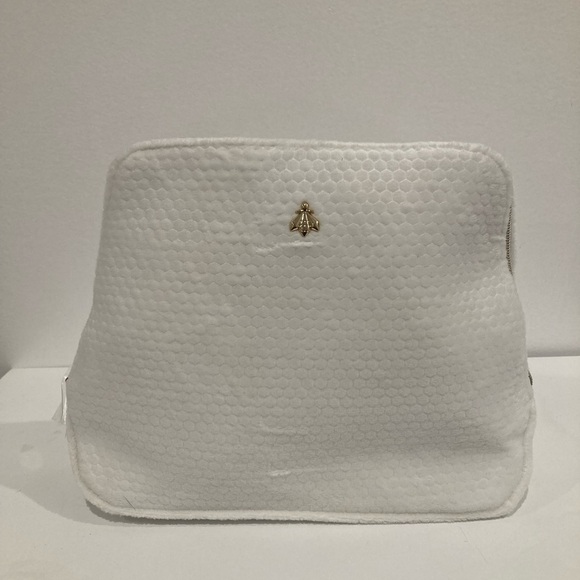 NEW!!! Guerlain Cosmetic Pouch Velour Bag Makeup Case Filled With Products - Picture 14 of 16